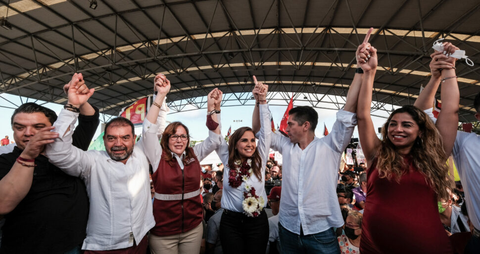 Mara Lezama convoca a desterrar a los gobiernos corruptos