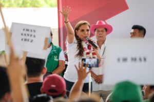 La candidata morenista, Mara Lezama, aseguró que la Cuarta Transformación está por llegar