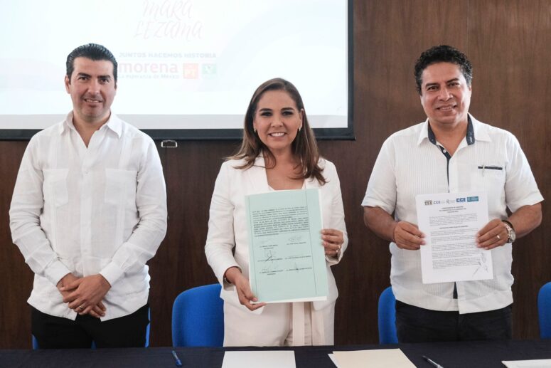 Importante firma de acuerdo con Coparmex Riviera Maya