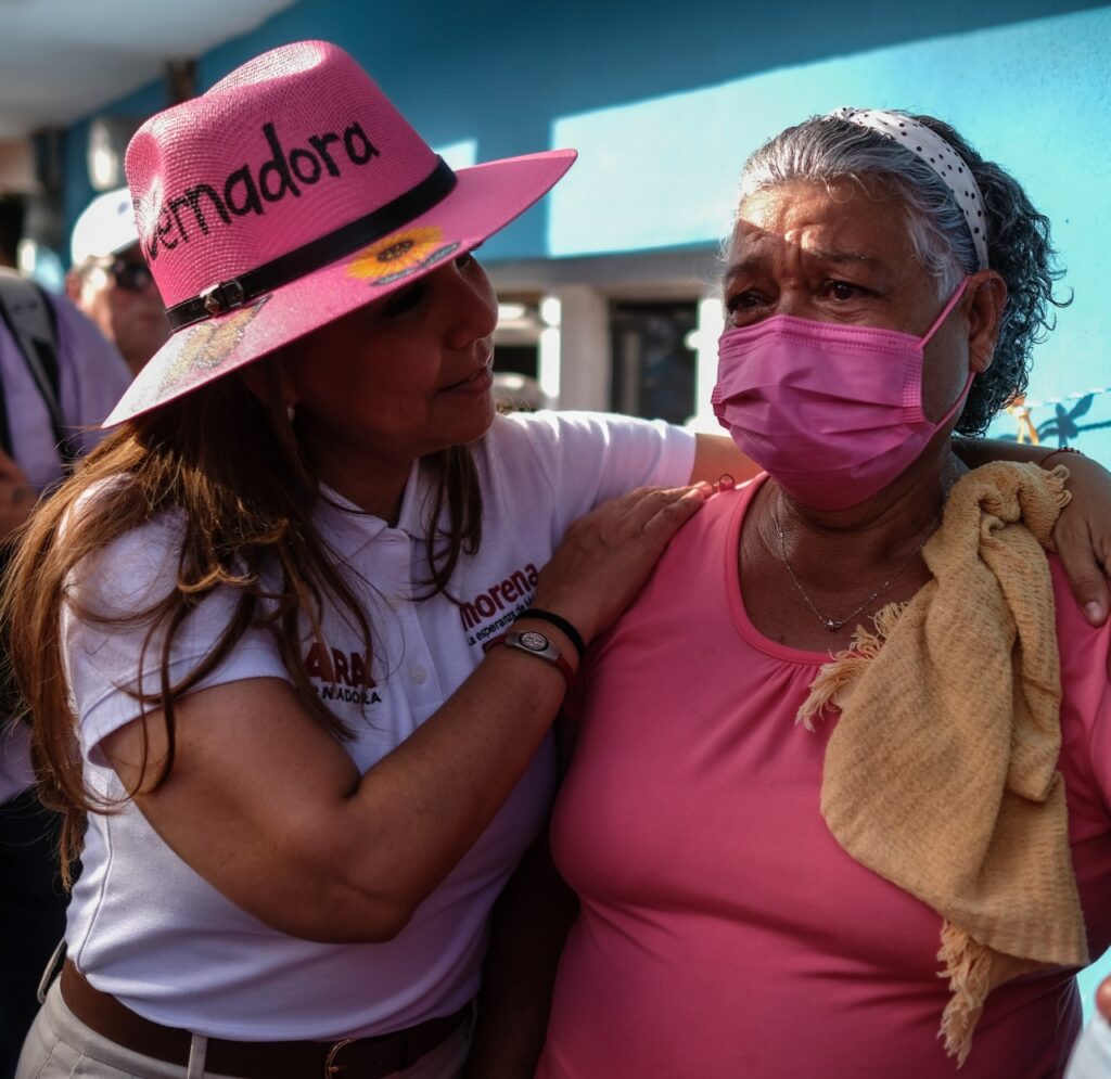 Mara Lezama visita Isla Mujeres