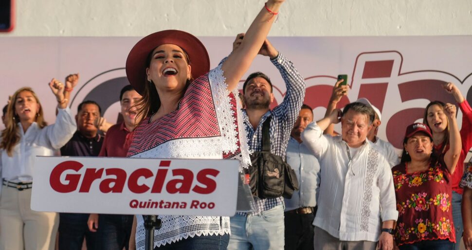 En el domo doble del parque de Las Casitas, la gobernadora electa, Mara Lezama, afirmó que Chetumal recobrará su brillo con dignidad.